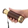TYUHDUYUR Monocular Telescope 25X50 Zoom Monocular Telescope Waterproof Shockproof High Definition Prism for Bird Watching Hiking Concerts 25 Times Gold+Black (Brown+Gold) view 3