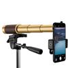 TYUHDUYUR Monocular Telescope 25X50 Zoom Monocular Telescope Waterproof Shockproof High Definition Prism for Bird Watching Hiking Concerts 25 Times Gold+Black (Brown+Gold) view 4