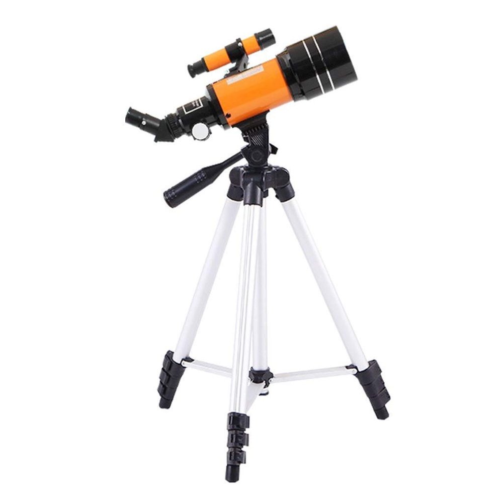 TYUHDUYUR 70mm Aperture Astronomical Refractor Telescope Good Gift for Observe The Moon and Landscape Portable Travel Telescope Scope with Backpack Smartphone Stand (Color : Package 2) (Package 3)