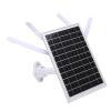 GOWENIC Solar Powered Outdoor 4G LTE Modem Router with SIM Card Slot, 12W 300Mbps Solar WiFi 6 Extender, Outdoor Wireless Router, WiFi Extender Signal Booster 150M Range (White Antennae) view 4