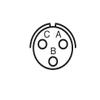 XQFVOIQR Aviation Plug PT06A-8-3S/3P Circular Socket Connector view 2