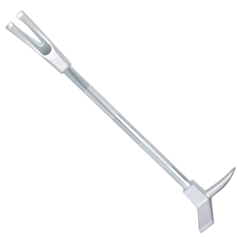 Helivivfy Halligan Bar Tool,High-Precision Carbon Steel Construction - Ideal for Fire Rescue Forcible Entry & Other Scenarios
