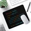 Lunch Lady Definition Mouse Pad, Black Humorous Dictionary Style, 9.5x7.9 Inches, Gaming Mousepad Mouse Mat view 4