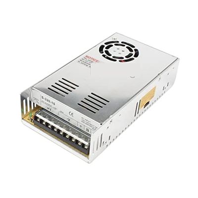 12V 320W DC Regulated Power Supply - AC to DC Converter, Adjustable 5V, 12V, 13.5V, 15V, 24V, 36V, 48V, 27V - Reliable Power Supply for Electronics, LED Strips, and More