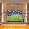TV Antenna for Smart TV Indoor  Dual Mode Amplified TV Antenna, 4K 1080P Indoor Antenna with Adjustable Gain Switch, Light Magnetic Base, Signal Booster, Free Local Channels view 3