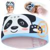 Toddler Headband Headphones Wireless, Kids Bluetooth Earphones for iPad, Safe Volume - Wired School Headphones with 3.5 MM Jack, Sleep Mask for Kids, Travel Accessories Gift for Boys & Girls (Panda) view 1