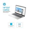 HP 15.6" HD Touchscreen Laptop | Intel Core i3-1315U | 8GB RAM, 256GB PCIe SSD | Webcam | HDMI | Numeric Keypad | Wi-Fi 6 | Windows 11 Home | Bundle with Wireless Mouse view 2