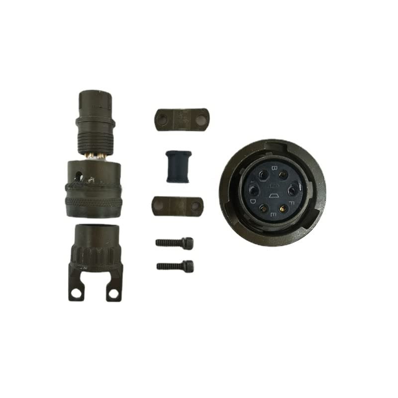 XQFVOIQR 1pcs Aviation Plug PT06A-10-6P/6S Socket Circular Connector(PT06A-10-6P(SR))