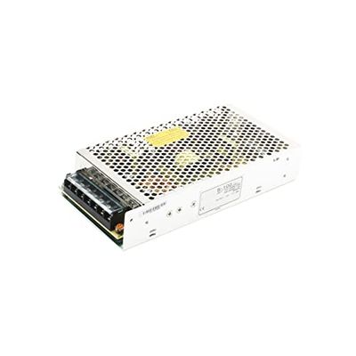 100W DC Regulated Power Supply - AC to DC Converter, 5V/7.5V/12V/15V/24V, 20A/13.6A/8.5A/4.5A, Adjustable Voltage, Ideal for Electronics Projects