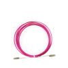 10pcs 1m OM4 Fiber Optic Patch Cords - Red/Purple(LC-SC) view 2