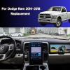 13 Car Stereo for Dodge Ram 2014-2018 with Wireless Carplay/Android Auto, 4+64G Car Radio Head Unit with Brackets, GPS/Blutooth 5.0/FM/AM/Mirror Link (13" for Panel no-upgrate) view 2