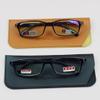 Classic Rectangle Reading Glasses Magnification UV Protection Anti Glare and Scratch Resistant Computer (2 packs one black+one brown, 3, x) view 4