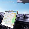 PLDHPRO Tablet Mount for Car Dashboard Windshield, Vehicle Dash iPad Holder Stand with Telescopic Arm for Semi Truck for iPhone Galaxy Tabe 5.1-15.6'' Devices, Road Trip Essentials view 4