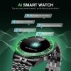 2025 DA GPT Smart Watch with Bluetooth Call,1.19-inch AMOLED Display, 24/7 Heart Rate, Blood Oxygen, Blood Pressure, Sleep Monitor, 107 Sports Fitness Tracker, Compatible Android and iOS Black Green view 2