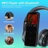 CONODO Mp3 Player Bluetooth with Speaker,HiFi Sound Music Player with Bluetooth,FM Radio, Recorder, E-Book, Support up to 128GB  Portable Digital Mp3 for Sports, Study, Travel,Black 32GB view 3