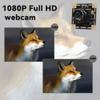 1080P Low Light USB Camera Module for Computer, 2MP H.264 30fps Wide Angle Mini UVC USB2.0 Webcam Board with Microphone, Embedded Industrial Camera Plug and Play for Windows Linux MacOS Raspberry Pi view 2