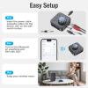Bluetooth 5.3 Receiver for Home Stereo, RCA Bluetooth Adapter for 3D Surround, Support Optical, AUX 3.5mm, RCA Receiver Adapter for Speakers, Music Streaming Stereo System view 3