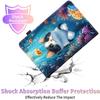Yuxcfhjfe Case for New Amazon Kindle Fire 7 (12th Generation 2022 Release), Premium PU Leather Folio Stand Cover Case with Smart Auto Wake/Sleep, Underwater Adventure Cat view 3