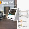 Beelta Heavy Duty iPad Stand & Wall Mount 2-in-1, All-Steel with Lock & Key, 20 Tilt - Compatible with iPad 10th (10.9"), Pro 11", Air 4/5 (10.9"), Air 11", A16 11" view 3