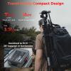 SMALLRIG x Potato Jet TRIBEX SE Hydraulic Aluminum Camera Tripod, with Video Fluid Head, 6kg/13.2lb Load, Max Height 166cm, Professional Video Tripod for Interviews/Wedding/Landscape - 5305 view 4