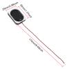10pcs Speaker 4 Ohm 3W Full Range Cavity Sound HiFi Speaker Accessories Ultra-Thin with JST1.25 mm 2-Pin Interface Wire, for Computer Electronic Project Application Components for Arduino view 2