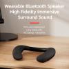 Portable Wireless Neckband Home TV Speakers, Theater Stereo Surround Sound with Microphone, Wireless Loudspeaker for Outdoor Sports with Bluetooth Receiver view 2