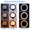 18 inch Selfie Ring Lamp Photography Lighting LED Ring Light with Tripod Stand Bracket for Photo Studio view 2