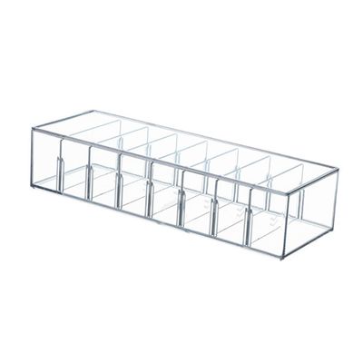 SEWACC Cable Management Box with Lid Slot Cord Storage Organizer for Charging Cables and Power Strips Capacity for Office and Home Use
