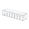 SEWACC Cable Management Box with Lid Slot Cord Storage Organizer for Charging Cables and Power Strips Capacity for Office and Home Use view 1