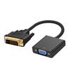 DIYEAH Dvi Male to Vga Female Adapter Cable with Chip for Stable Signal Transmission High Definition Video Converter Cord for Computer Monitor Laptop and Play Black view 1