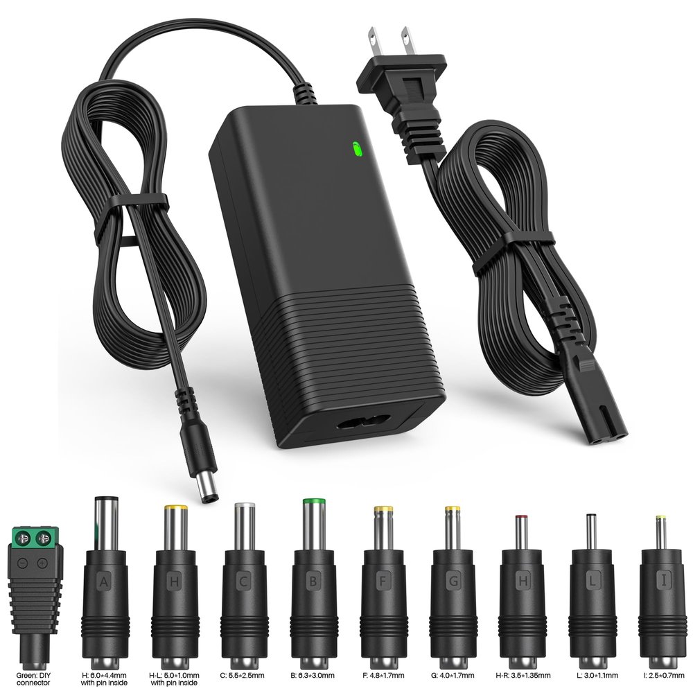 48V Power Supply Compatible with Netgear ProSafe GS108PE GS108PE-100NAS GS108 PE GS108PEv3 GS108PE-300NAS Gigabit PoE Switch WS-PS-48V60W Charger