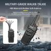 Retevis RT48 Waterproof Walkie Talkies with Mic,Heavy Duty Rugged Two Way Radio,IP67 Waterproof(1m/30min),Rechargeable 2 Way Radio,1200mAh,VOX,SOS Alarm,for Business Construction School(10 Pack) view 4