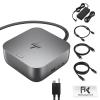 HP Docking Station for Laptop Dual Monitor and Charging Bundle - HP Thunderbolt 4 Ultra 280W G6 Dock with 280W AC Adapter, HDMI & DP Cable & USB-C Cable view 1