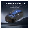360 Car Radar Speed Detector 12V 800M Long Distance Monitoring City/Highway Modes Switching(Blue) view 2