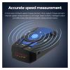360 Car Radar Speed Detector 12V 800M Long Distance Monitoring City/Highway Modes Switching(Blue) view 4