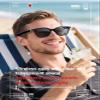 CuiSuto Smart Glasses for Women/Men, Blue Light Filtering LensesBluetooth 5.3, Audio & Mic, Intelligent Touch,Open-Ear Clear Sound, Remote Photography, Ultralight Comfortable-Matt Black Grey view 3