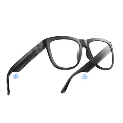 Bluetooth Smart Glasses,Blue Light Blocking Glasses for Men and Women ,Built-in Mic & Speakers,Smart Wireless Headphone Glasses for Office/Work Blue Light Filtering, Voice Control,Unisex