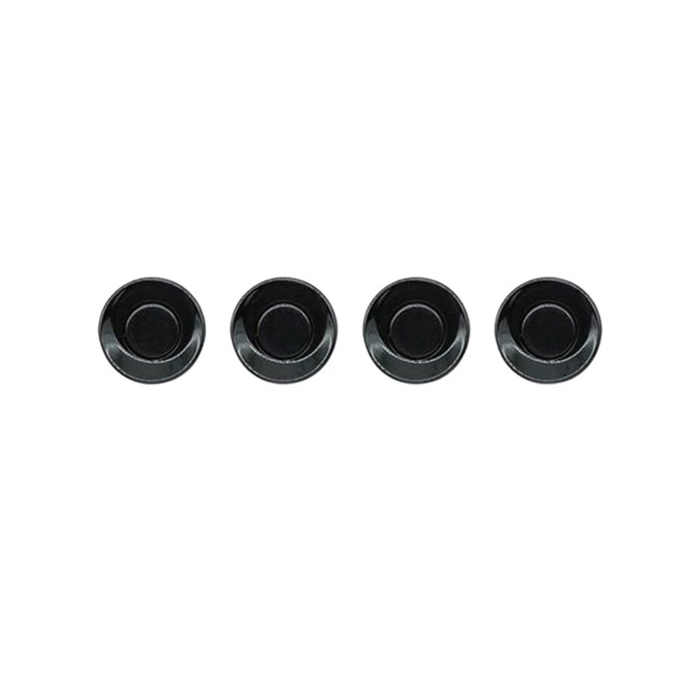 Parking 4 Sensors for Car Digital System Reversing Radar Led Back Up Install Adapter with Buzzer Send Drill(Black)