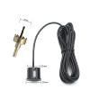 Parking 4 Sensors for Car Digital System Reversing Radar Led Back Up Install Adapter with Buzzer Send Drill(Black) view 4