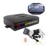 Dual Core CPU Video System Car Parking Sensor Reverse Backup Radar 4 Alarm Beep Show Distance On Display Sensor(Gold) view 2
