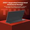 15.6" Portable Monitor 1080P FHD, Ultra Slim 5mm Aluminum Frame, 1.8lb Lightweight, 100% sRGB, 60Hz, VESA Mount 75x75mm M4*4mm, Narrow Bezel USB-C HDMI External Display for Laptop, PC view 2