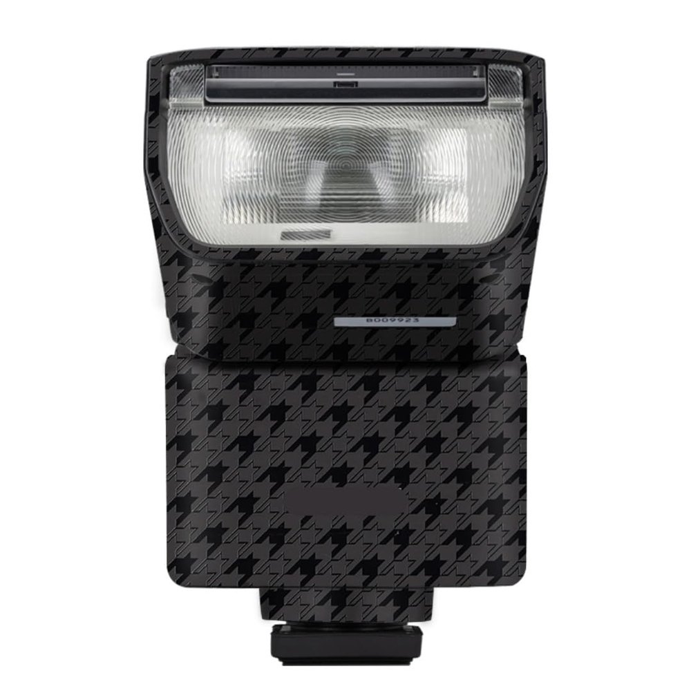 HVL F28RM Anti-Scratch Camera Flash Vinyl Wrap Skins Protector Coat Decals for Sony HVL F28RM Wraps Cover Sticker(Plover Black)