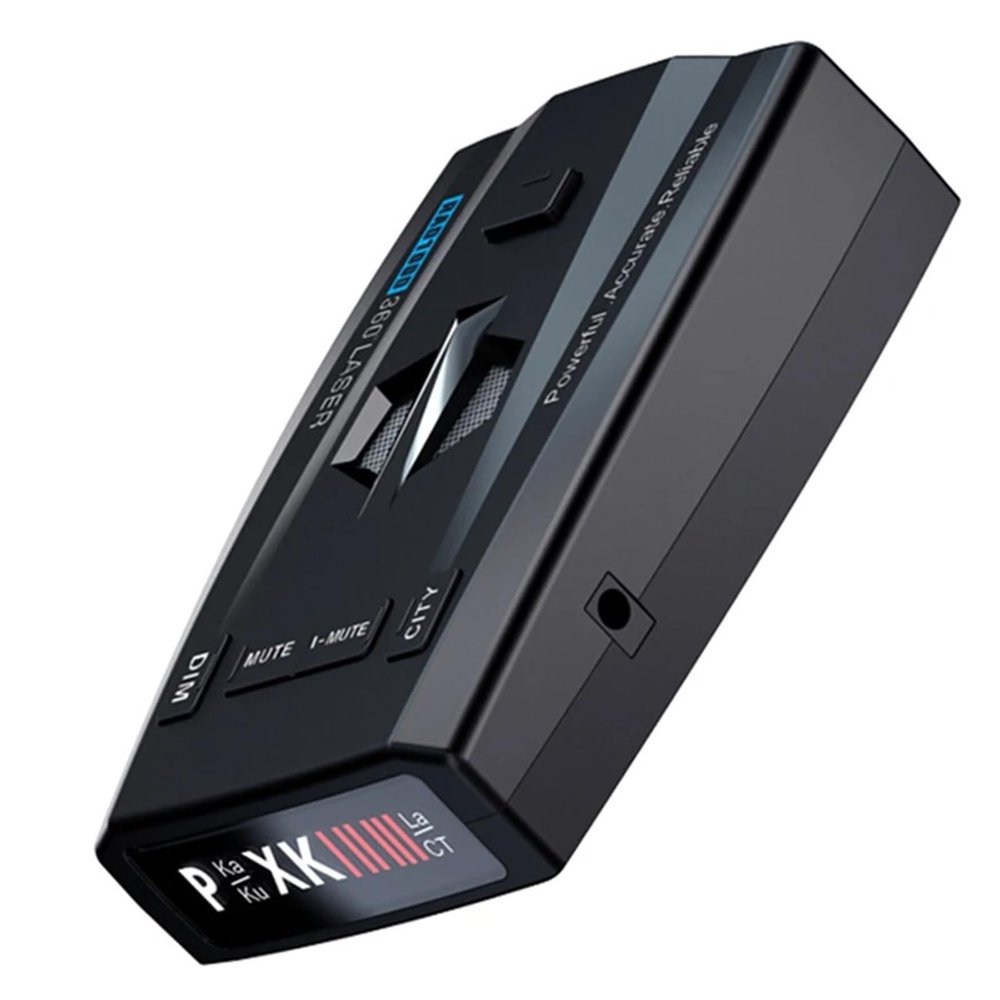 Radar Laser Detector Flow Velocity Full-Band Monitoring Radar Speed Alert Radar Signal Detection Alarm Warning Car Accessories