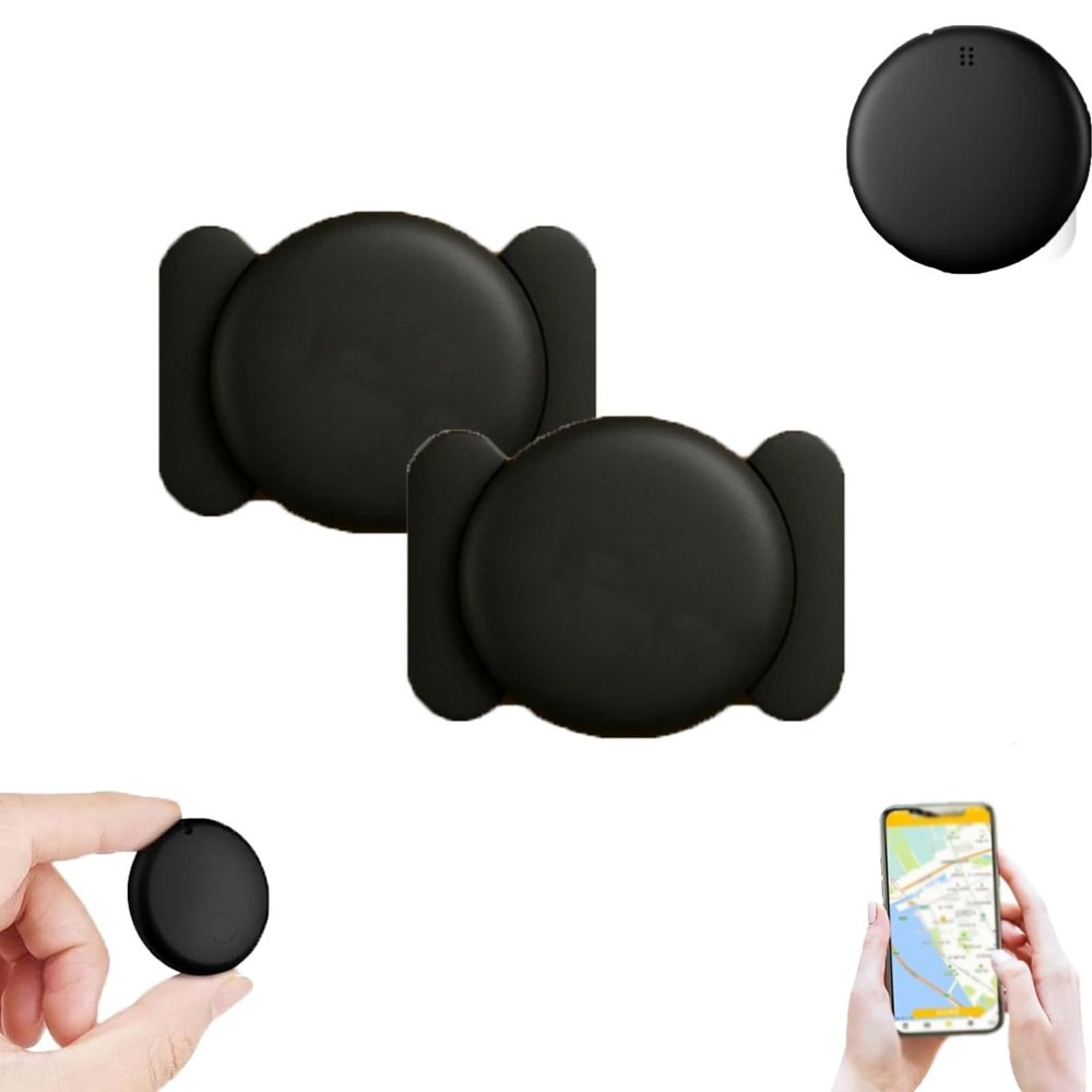 GPS Tracker, Real-Time Location Tracker with Magnetic Case, GPS Smart Tracker for Vehicles, Cars, Trucks (2PCS)
