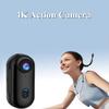 4k Action Camera,Thumb Body Camera with Waterproof Case,Wearable Video Recorder for Work,Cycling,Travel,Pet Walking (Black) view 2
