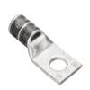 YA31L7 Copper Compression Lug, 1-Hole, Standard Barrel, 350 MCM Stranded, 5/8" Stud, with Inspection Window, Red, RoHS Compliant (Model 50214J) view 1
