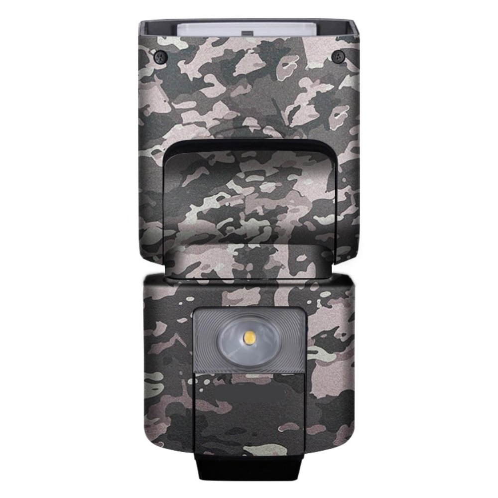 HVL-F45RM Anti-Scratch Skin Camera Flash Vinyl Wrap Protective Sticker for Sony HVL-F45RM Photography Accessories(Field Camouflage)