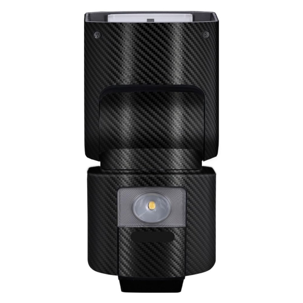 HVL-F45RM Anti-Scratch Skin Camera Flash Vinyl Wrap Protective Sticker for Sony HVL-F45RM Photography Accessories(Carbon Fiber Black)