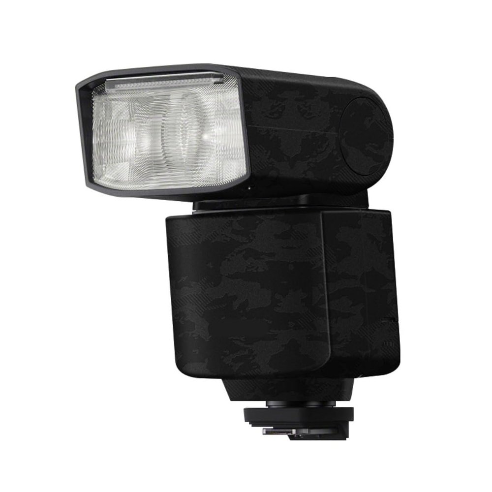 for Sony HVL-F46RM Camera Flash Strobe Skin Vinyl Wrap Film Protective Sticker Protector Coat Photography Accessories HVL-F46RM(Knight Black)