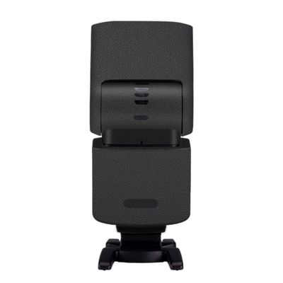 for Sony HVL-F46RM Camera Flash Strobe Skin Vinyl Wrap Film Protective Sticker Protector Coat Photography Accessories HVL-F46RM(Leather Black)
